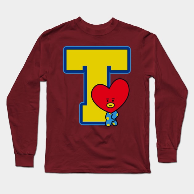 BT21 University - Tata Long Sleeve T-Shirt by ZeroKara